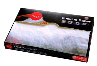 100x Papier Saga Pergaminowy do Gotowania GN 1/2 (330x270 mm) Atest