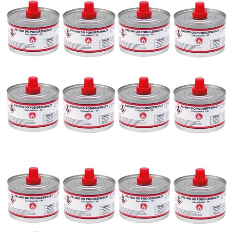 12x Pasta do Podgrzewacza z Knotem Puszka 145g Stalgast 430001 12x Pasta do Podgrzewacza z Knotem Puszka 145g Stalgast 430001