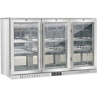 Barowa Witryna Chłodnicza Stalowa 3-Drzwiowa 308l Stalgast 882343