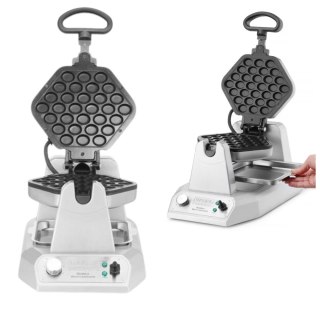 Gofrownica Obrotowa Waring Wbw300xce do Gofrów Bubble Waffle Wyjmowane Płyty 1200W 230V