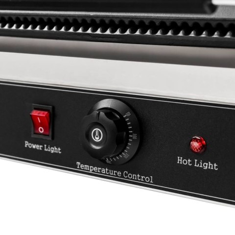 Grill Elektryczny Kontaktowy Ryflowany 2,3kW 230V MTP002773 Grill Elektryczny Kontaktowy Ryflowany 2,3kW 230V MTP002773
