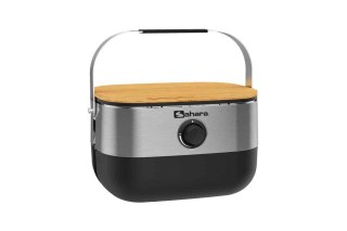 Grill Gazowy Przenośny 2,7kW SAHARA Mini BBQ Grey