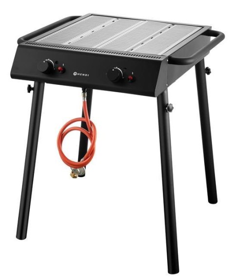 Grill Gazowy Xantos Black 9,5 kW 770x710x870 Czarny Gastronomiczny Hendi 148631 Grill Gazowy Xantos Black 9,5 kW 770x710x870 Czarny Gastronomiczny Hendi 148631