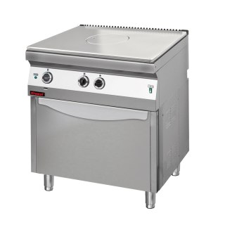 Kuchenka Gazowa Chromowana 800 Mm Z Piekarnikiem Kromet 700.Kg/I-800/Pg-2