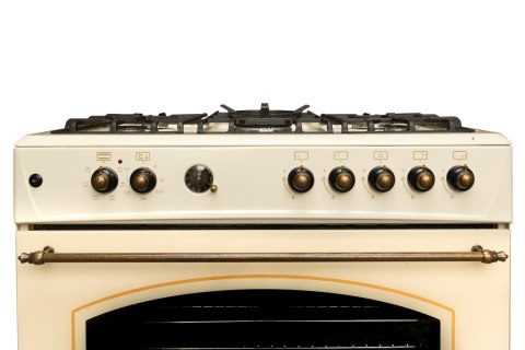 Kuchenka Gazowa RAVANSON KWGE-90RC z Piekarnikiem Elektrycznym Retro Design Kuchenka Gazowa RAVANSON KWGE-90RC z Piekarnikiem Elektrycznym Retro Design