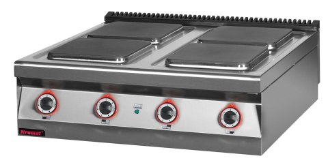 Kuchnia Elektryczna 4 Płytowa 900 Mm 4x4,0 kW Kromet 900.Ke-4 Kuchnia Elektryczna 4 Płytowa 900 Mm 4x4,0 kW Kromet 900.Ke-4