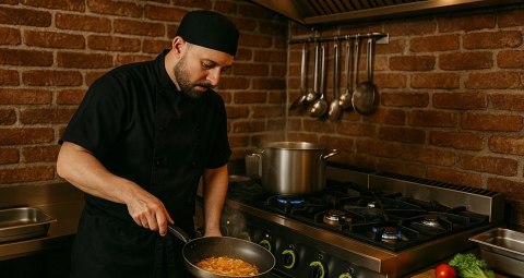 Kuchnia Gazowa Gastronomiczna 6-palnikowa z Piekarnikiem Elektrycznym Hendi 225899 Kuchnia Gazowa Gastronomiczna 6-palnikowa z Piekarnikiem Elektrycznym Hendi 225899