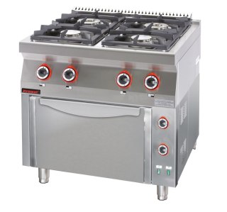 Kuchnia Gazowa Z Piekarnikiem Elektrycznym Kromet 700.Kg-4/Pe-1