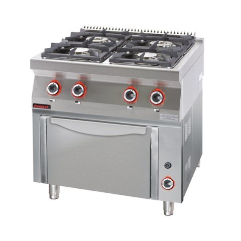 Kuchnia Gazowa Z Piekarnikiem Gazowym Kromet 700.Kg-4/Pg-1 Kuchnia Gazowa Z Piekarnikiem Gazowym Kromet 700.Kg-4/Pg-1