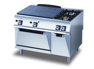 Kuchnia Żeliwna Gazowa 2-Palniki Piekarnik Gazowy 37kW Diamante 90 Olis 16260012