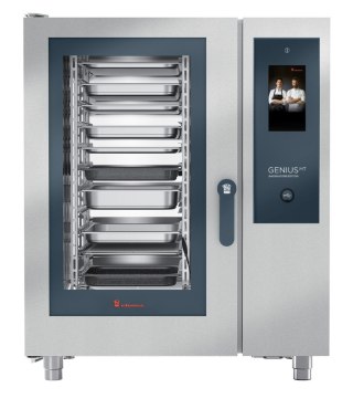 Piec cukierniczo-piekarniczy Genius Backmaster, 8x BN64, drzwi lewe, autocleanPRO, rekuperacja, Eloma Eloma