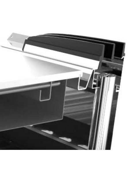Płyta Grillowa Gazowa Chromowana Ryflowana M80 Termostat D74/10sfttgcr Diamante70 Olis Olis