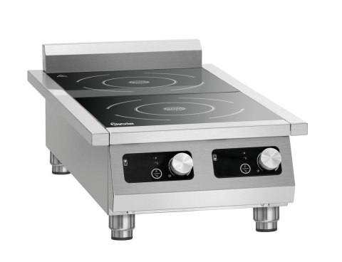 Profesjonalna Kuchenka Indukcyjna 2-pola 5000W Bartscher 105761 400V Profesjonalna Kuchenka Indukcyjna 2-pola 5000W Bartscher 105761 400V