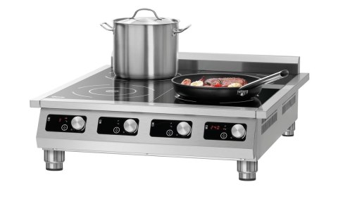 Profesjonalna Kuchenka Indukcyjna 4-pola 20kW Bartscher 105763 400V Profesjonalna Kuchenka Indukcyjna 4-pola 20kW Bartscher 105763 400V