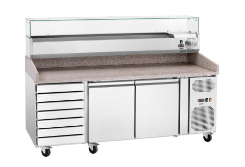 Profesjonalny Stół Chłodniczy Do Pizzy 2015x795x975 Bartscher 200297 Profesjonalny Stół Chłodniczy Do Pizzy 2015x795x975 Bartscher 200297
