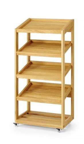 Stojak 4-poziomowy Dębowy 574x400x1197 mm Fine Dine 991270