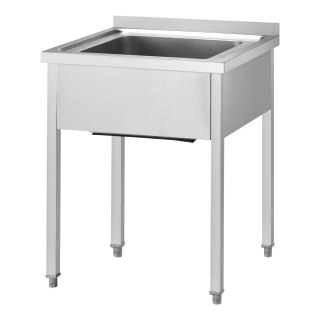 Stół Nierdzewny Ze Zlewem 600x600x850 Gredil 673466