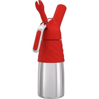Syfon Do Bitej Śmietany Isi Creatie Whip Czerwony 0,5l + 10 Naboi N2O