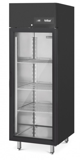 Szafa Chłodnicza 650L z Drzwiami Szklanymi GN 2/1 Rilling 695x810x2020