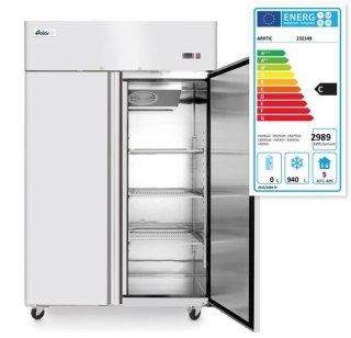 Szafa Mroźnicza Zamrażarka 2-drzwiowa 1240L Arktic GN 2/1 980W 1314x800x2082 Hendi 232149