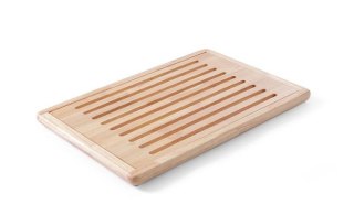 Deska do Krojenia Pieczywa Ciemne Drewno 475x322 Hendi 505502