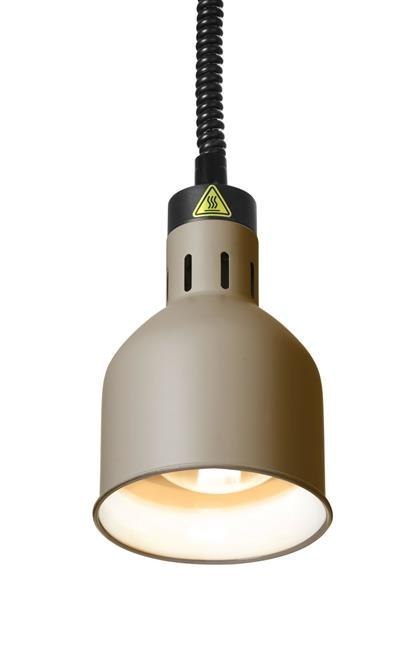 Lampa do Podgrzewania Potraw Wisząca Cylindryczna Beż ⌀175x250 Hendi 273784 Lampa do Podgrzewania Potraw Wisząca Cylindryczna Beż ⌀175x250 Hendi 273784