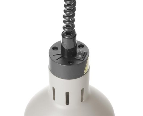 Lampa do Podgrzewania Potraw Wisząca Cylindryczna Biała Hendi 273821 Lampa do Podgrzewania Potraw Wisząca Cylindryczna Biała Hendi 273821