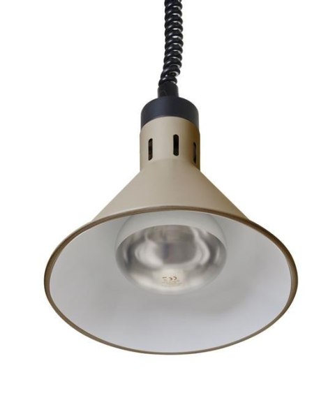 Lampa do Podgrzewania Potraw Wisząca Stożkowa Beż ⌀275x250 Hendi 273777 Lampa do Podgrzewania Potraw Wisząca Stożkowa Beż ⌀275x250 Hendi 273777