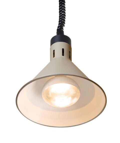 Lampa do Podgrzewania Potraw Wisząca Stożkowa Beż ⌀275x250 Hendi 273777 Lampa do Podgrzewania Potraw Wisząca Stożkowa Beż ⌀275x250 Hendi 273777