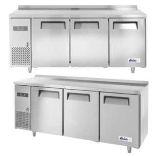 Stół Chłodniczy 3-drzwiowy Kitchen Line 291L 230V/270W 1800x600x886 Hendi 233382