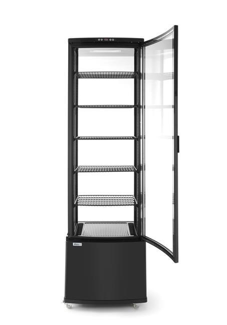 Witryna Chłodnicza 270L Arktic Czarna 230V/290W 556x526x1913 Hendi 233290 Witryna Chłodnicza 270L Arktic Czarna 230V/290W 556x526x1913 Hendi 233290