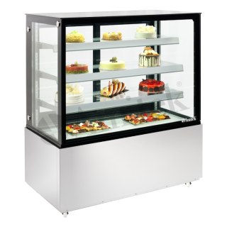 Witryna Chłodnicza Cukiernicza 530L Biała Velvet 1240x688x1410 Amitek 1140032