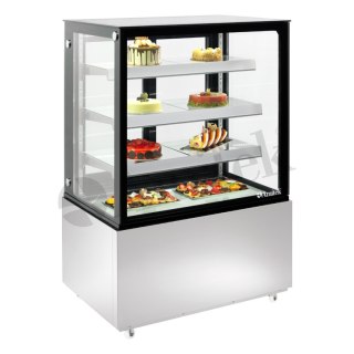 Witryna Chłodnicza Cukiernicza Prosta 390l Biała Velvet 940x688x1410 Amitek 1140030