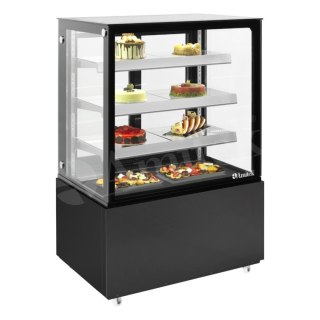 Witryna Chłodnicza Cukiernicza Prosta 390l Czarna Velvet 940x688x1410 Amitek 1140031
