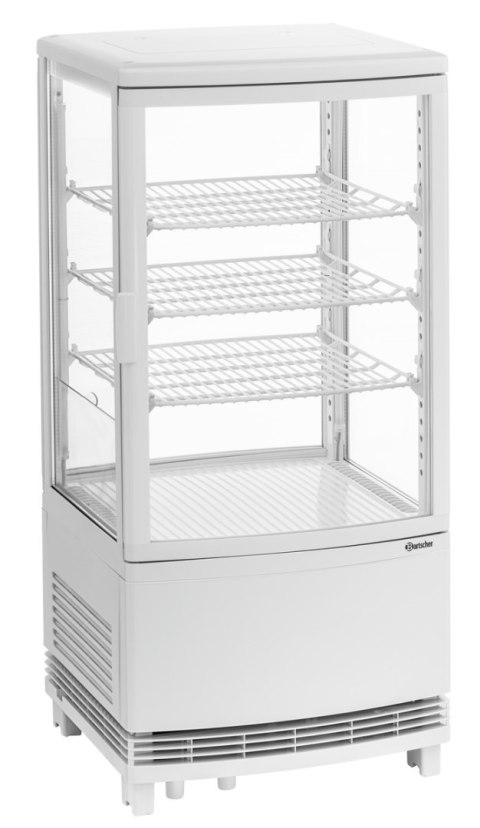 Witryna Chłodnicza Mini 75L Biała 430x430x913mm Bartscher 700287 Witryna Chłodnicza Mini 75L Biała 430x430x913mm Bartscher 700287