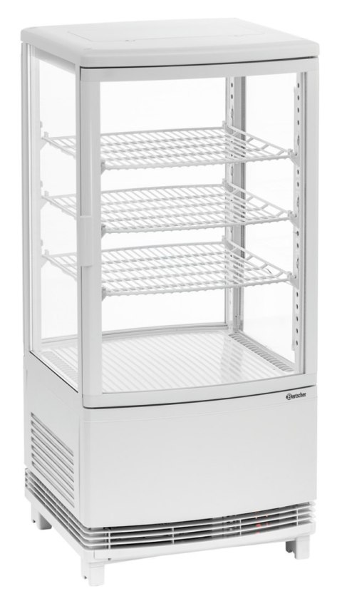 Witryna Chłodnicza Mini 75L Biała 430x430x913mm Bartscher 700287 Witryna Chłodnicza Mini 75L Biała 430x430x913mm Bartscher 700287