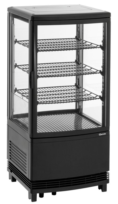 Witryna Chłodnicza Mini 75L Czarna 425x425x915mm Bartscher 700387 Witryna Chłodnicza Mini 75L Czarna 425x425x915mm Bartscher 700387