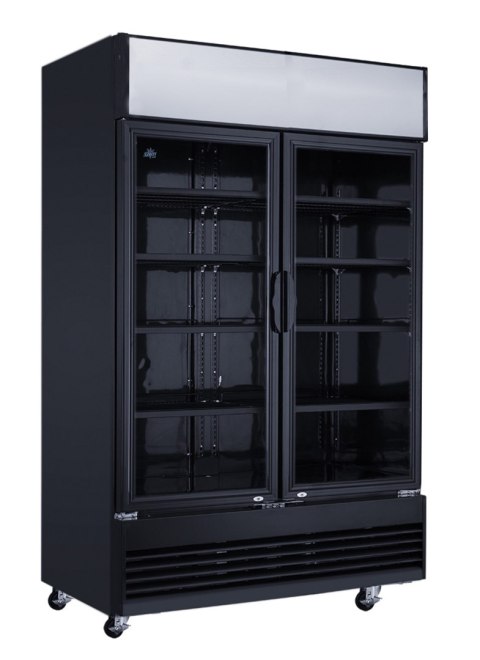 Witryna Chłodnicza Przeszklona Czarna 800L 1000x745x2036mm LG 800 BLACK Witryna Chłodnicza Przeszklona Czarna 800L 1000x745x2036mm LG 800 BLACK
