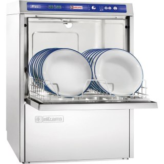 Zmywarka Uniwersalna z Dozownikami Wbudowanym Zmiękczaczem i Pompą Zrzutową 6,4kW Elframo 802451