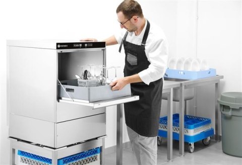 Zmywarka do Naczyń Gastronomiczna 50x50 Sterowana Elektronicznie 400V Hendi 231753