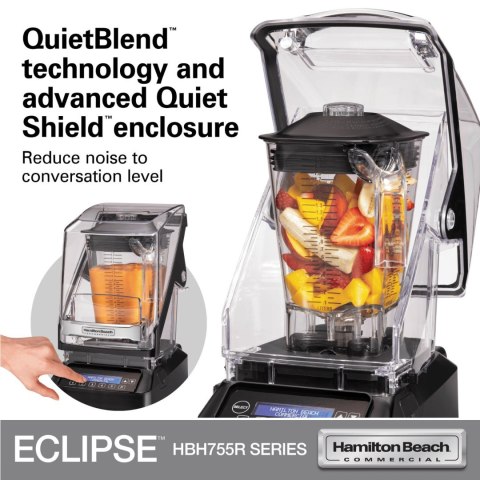 Blender Barmański HBH755R-CE Eclipse 2l 1000W Hamilton Beach Commercial Blender Barmański HBH755R-CE Eclipse 2l 1000W Hamilton Beach Commercial