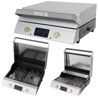 Grill Elektryczny Yatomi 2300w Panel Led Yato Yg-20071