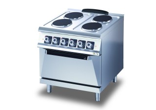Kuchnia Elektryczna 4-Palnikowa z Piekarnikiem 16,4 kW Olis 16050010