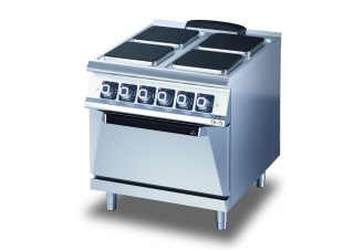 Kuchnia Elektryczna 4-Palnikowa z Piekarnikiem 16,4 kW Olis 16050012