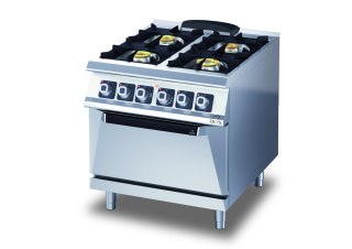Kuchnia Gazowa 4- Palnikowa z Piekarnikiem 24,2 kW Olis 16040006