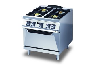 Kuchnia Gazowa 4-Palnikowa z Piekarnikiem 26,2 kW Olis 16040005