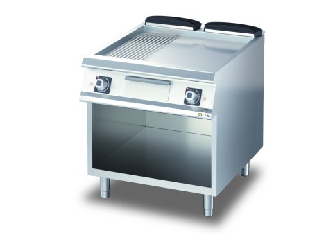 Płyta Grillowa Elektryczna 1/3 Ryflowana 2/3 Gładka 10,8 kW Olis 16120058