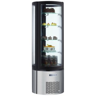 Witryna Chłodnicza Przeszklona Okrągła 400L ARC-400R