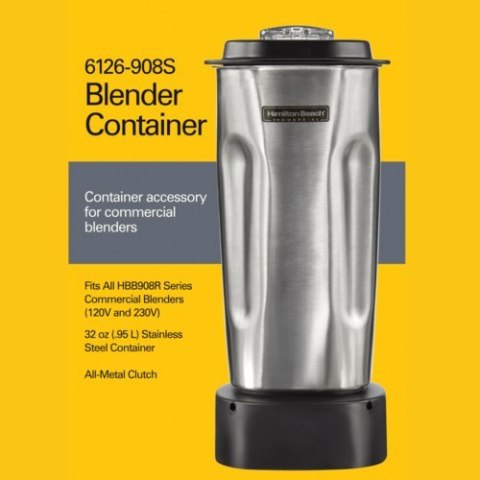 Dzbanek ze stali nierdzewnej do blendera HBB 908R Hamilton Beach Commercial Dzbanek ze stali nierdzewnej do blendera HBB 908R Hamilton Beach Commercial