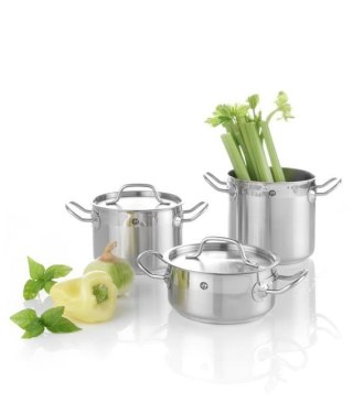 Garnek Gastronomiczny Profesjonalny Niski z Pokrywką 1,5L ⌀160x75 Hendi 830000